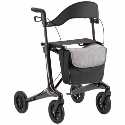 Carbon rollator met softwielen | Kies uw kleur : Carbon | MultiMotion