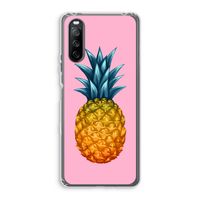 Grote ananas: Sony Xperia 10 III Transparant Hoesje