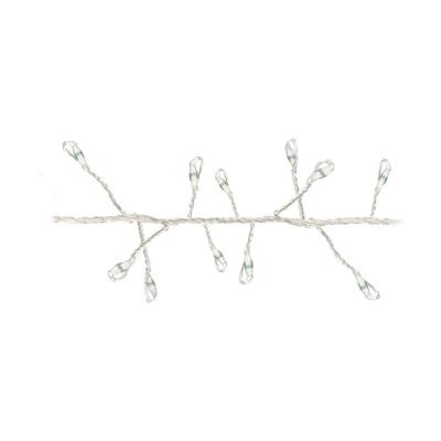 LED-lichtkrans Transparant 1,5 m