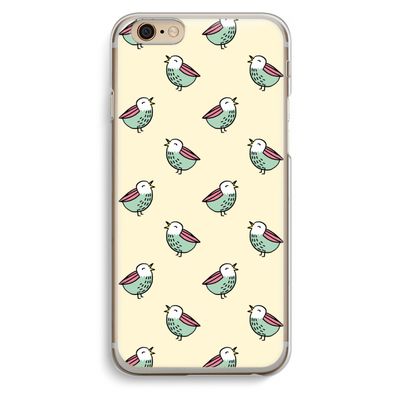 Vogeltjes: iPhone 6 / 6S Transparant Hoesje