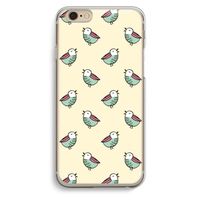 Vogeltjes: iPhone 6 / 6S Transparant Hoesje Vogeltjes: iPhone 6 / 6S Transparant Hoesje