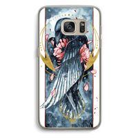 Golden Raven: Samsung Galaxy S7 Transparant Hoesje