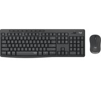 Logitech MK295 Silent Wireless Combo toetsenbord RF Draadloos QWERTY US International Zwart - thumbnail