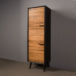 Tower Living Opbergkast 'Bresso' Eiken, 174 x 55 cm