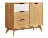 Dressoir Borneo Natuur Grenenhout 96x40x79cm FSC gecertificeerd