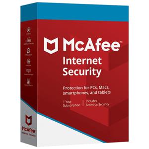 McAfee Internet Security 2023 - (1 user, 1 jaar)