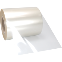 Folie | sluitfolie | op rol | PET | 500m | 190mm | transparant | rol à ca. 500 meter