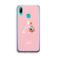 Pink Bouquet: Huawei P Smart (2019) Transparant Hoesje