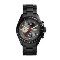 Horlogeband Fossil CH2942 Staal Zwart 22mm