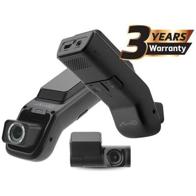 MioMiVue J756DS Full HD Dual Cam - Wi-Fi - GPS - flitspalen Dashcam Zwart
