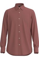 BOSS H-JOE Regular Fit Overhemd roze, Effen - thumbnail