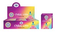 Kegelwierook chakra lotus 10 Stuks