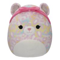 Squishmallows knuffel Michaela de regenboog luipaard - 30 cm - thumbnail