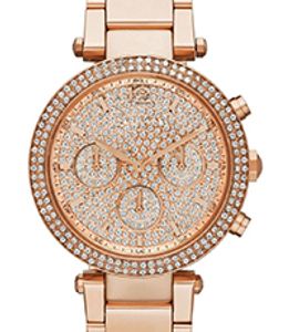 Horlogeband Michael Kors MK5857 Staal Rosé 20mm