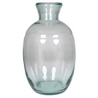 Floran Bol bloemenvaas - glas - transparant - smalle hals - 18 x 29 cm Floran Bol bloemenvaas - glas - transparant - smalle hals - 18 x 29 cm