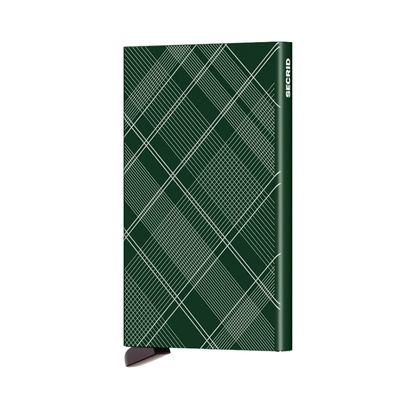 Secrid Cardprotector - Slimme Pashouder - Laser Tartan Green