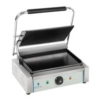 Contactgrill - geribbelde bovenste bakplaat - 2200 W