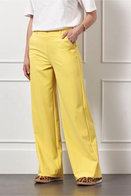 Lexie bonded trousers - golden yellow - 12745