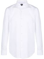 BOSS Hank Spread long-sleeve shirt - Blanc