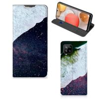 Samsung Galaxy A42 Stand Case Sea in Space