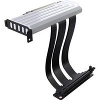 Hyte PCIE40 4.0 Luxury Riser Cable riser card White - thumbnail