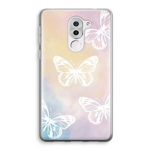 White butterfly: Honor 6X Transparant Hoesje