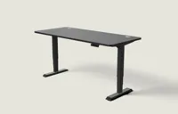 Desktronic HomePro bureau Zwart / Zwart / 180x80 cm