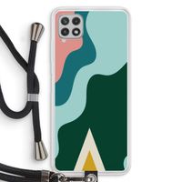 Noor B: Samsung Galaxy A22 4G Transparant Hoesje met koord