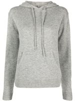 Theory hoodie en maille à manches longues - Gris