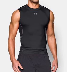 Under Armour 1257469-001 T-shirt en top Tanktop Crewneck Mouwloos Polyester