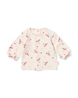 HEMA Newborn T-shirt kersen ecru (ecru)