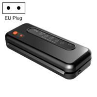 Huishoudelijke commerciële voedsel vacuüm kunststof verpakkingsmachine sealer nauwere machine EU plug (zwart)