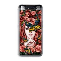 Lady Moth: Samsung Galaxy A80 Transparant Hoesje