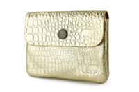 Bear Design Etui Portemonnee Pietje Champagne Croco