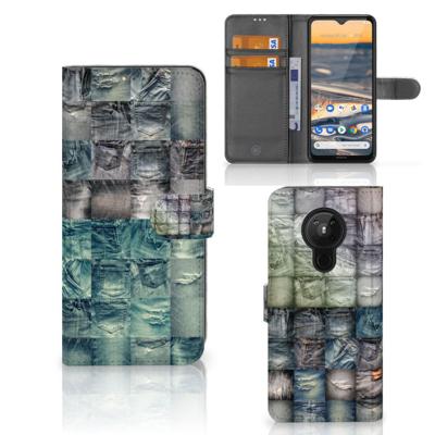 Wallet Case met Pasjes Nokia 5.3 Spijkerbroeken