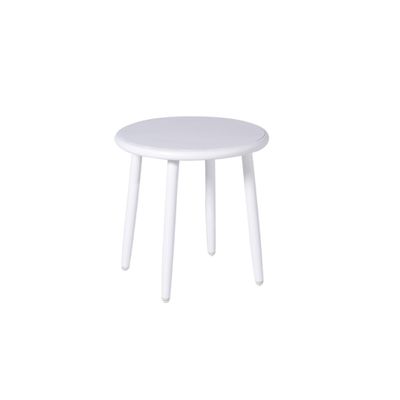 Vito bijzettafel dia. 46xH45 mat Wit - Garden impressions