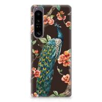 Sony Xperia 1 IV | TPU Hoesje | Pauw met Bloemen