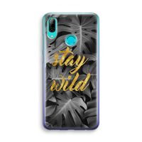 Stay wild: Huawei P Smart (2019) Transparant Hoesje