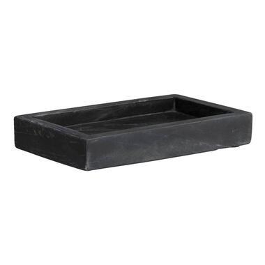 Tray Ivy - zwart marmer - 20x12 cm - Leen Bakker