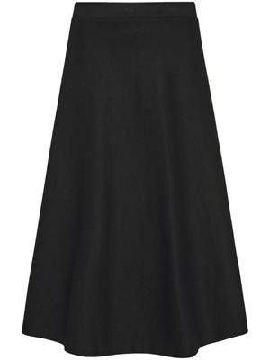 Rosetta Getty jupe évasée à taille haute - Noir
