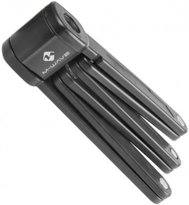 M-Wave vouwslot 875 x 5 mm zwart