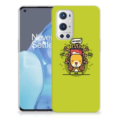 OnePlus 9 Pro Telefoonhoesje met Naam Doggy Biscuit OnePlus 9 Pro Telefoonhoesje met Naam Doggy Biscuit