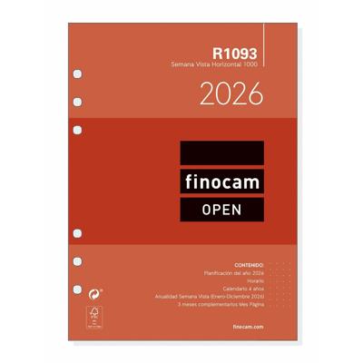 Boekhoudkundige verwerking van openbaarmakingen Finocam OPEN R1093 2026 15,5 x 21,5 cm