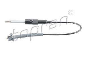 Kabel, rugleuningafstelling TOPRAN, Inbouwplaats: Links: , u.a. für Audi, VW, Seat