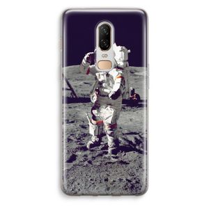 Spaceman: OnePlus 6 Transparant Hoesje