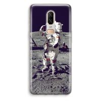 Spaceman: OnePlus 6 Transparant Hoesje