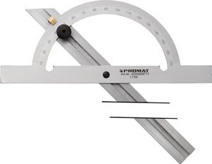 Promat Hoekmeter | gradenboog-d. 150 mm | raillengte 300 mm - 4000858711 - 4000858711