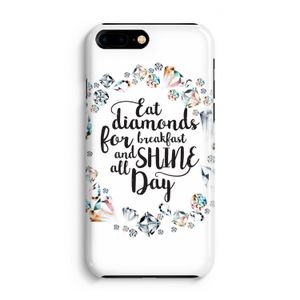 Diamonds: Volledig Geprint iPhone 7 Plus Hoesje