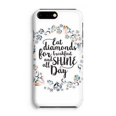 Diamonds: Volledig Geprint iPhone 7 Plus Hoesje