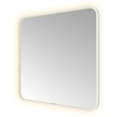 Spiegel Hotbath &MORE 80x60 cm LED-Verlichting Spiegelverwarming Vierkant Mat Wit